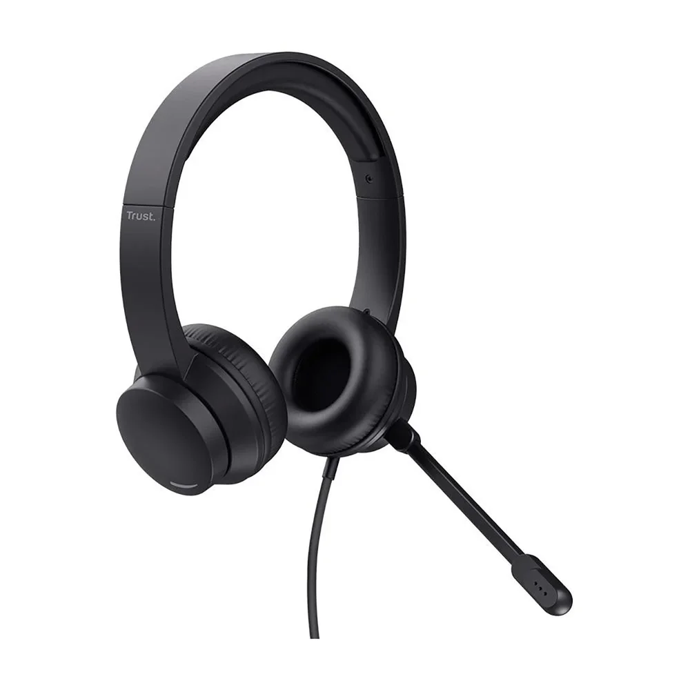 Fone Headset Office Ayda 3.5mm Trust Preto 25087
